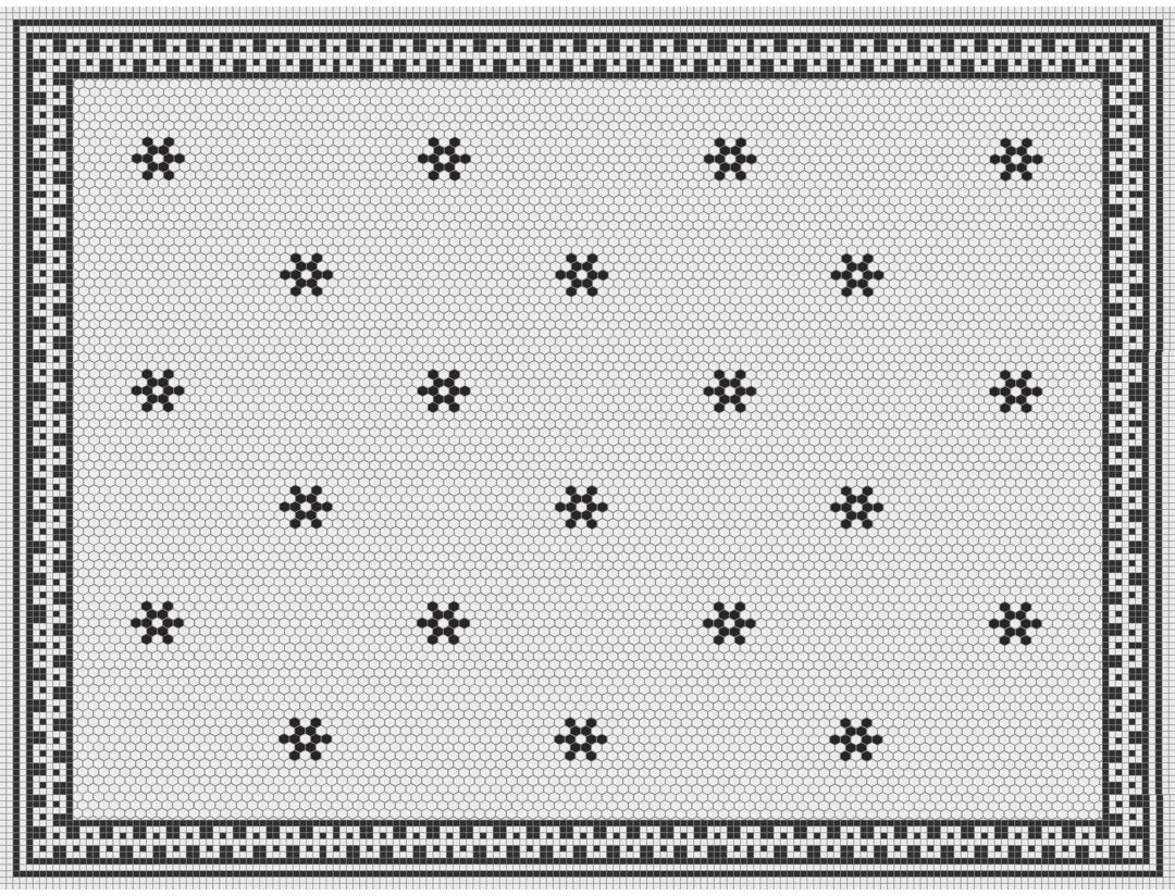 Brayden Studio Buyse Vinyl Machine Printed Area Rug Rectangle 3'3.4" x 4'4.4"
