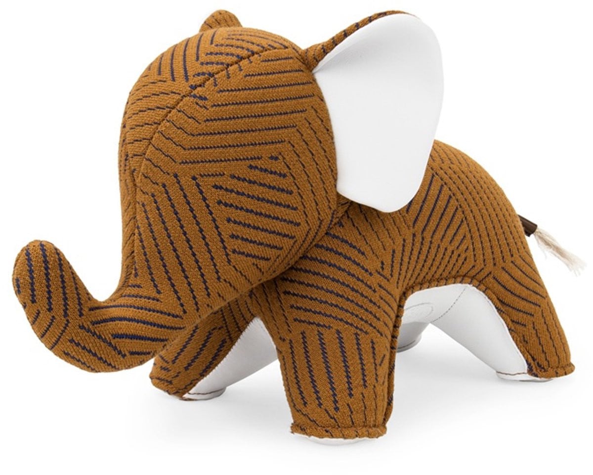 Zuny Kvadrat Razzle Dazzle Boekensteun Olifant Bruin