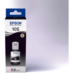 Epson Original EcoTank 105 Nachfülltinte - schwarz (C13T00Q140)