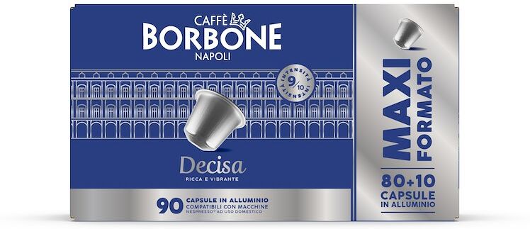 Capsule caffè Borbone REBDECISA80+10N compatibili Nespresso