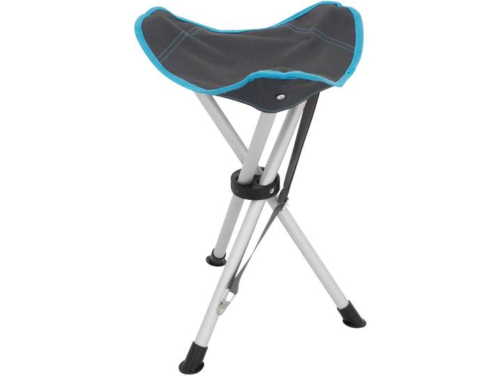 Eurotrail Campinghocker Eurotrail Silber 35cm - Farbe: schwarz - Campinghocker