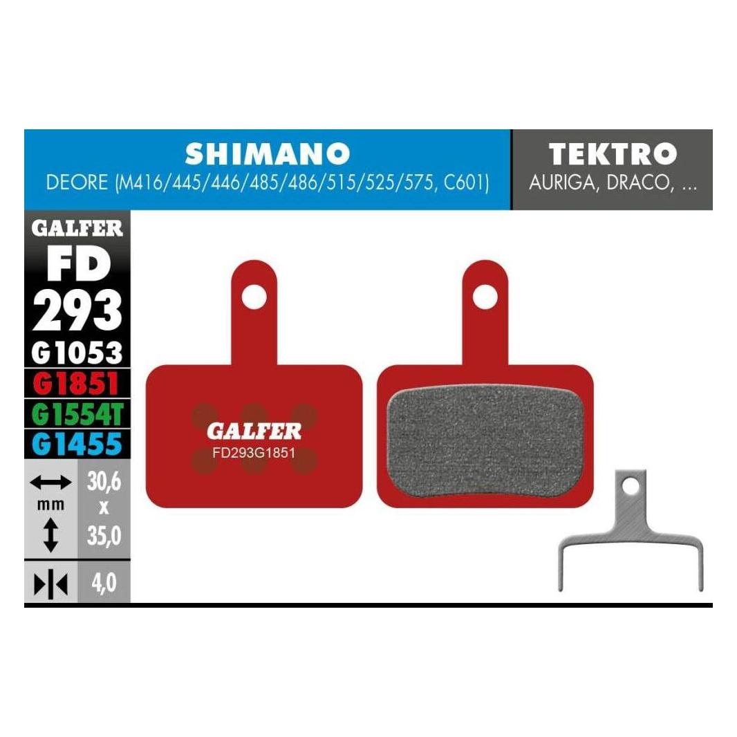 Galfer Bike Advanced Bremsbeläge (Shimano, Tektro, TRP) (FD293G1851)