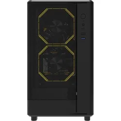 Darkflash Tech DB330M Mesh (mATX, Mini-ITX), PC Gehäuse, Schwarz