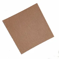cwpack 250x Pizzabodeneinlage Pizza Pad Wellpappe Kraft 2wellig 27x27cm