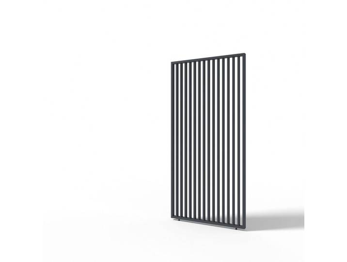 PergoLine Vertikale Lamellen wand, 123x233 cm, anthrazit