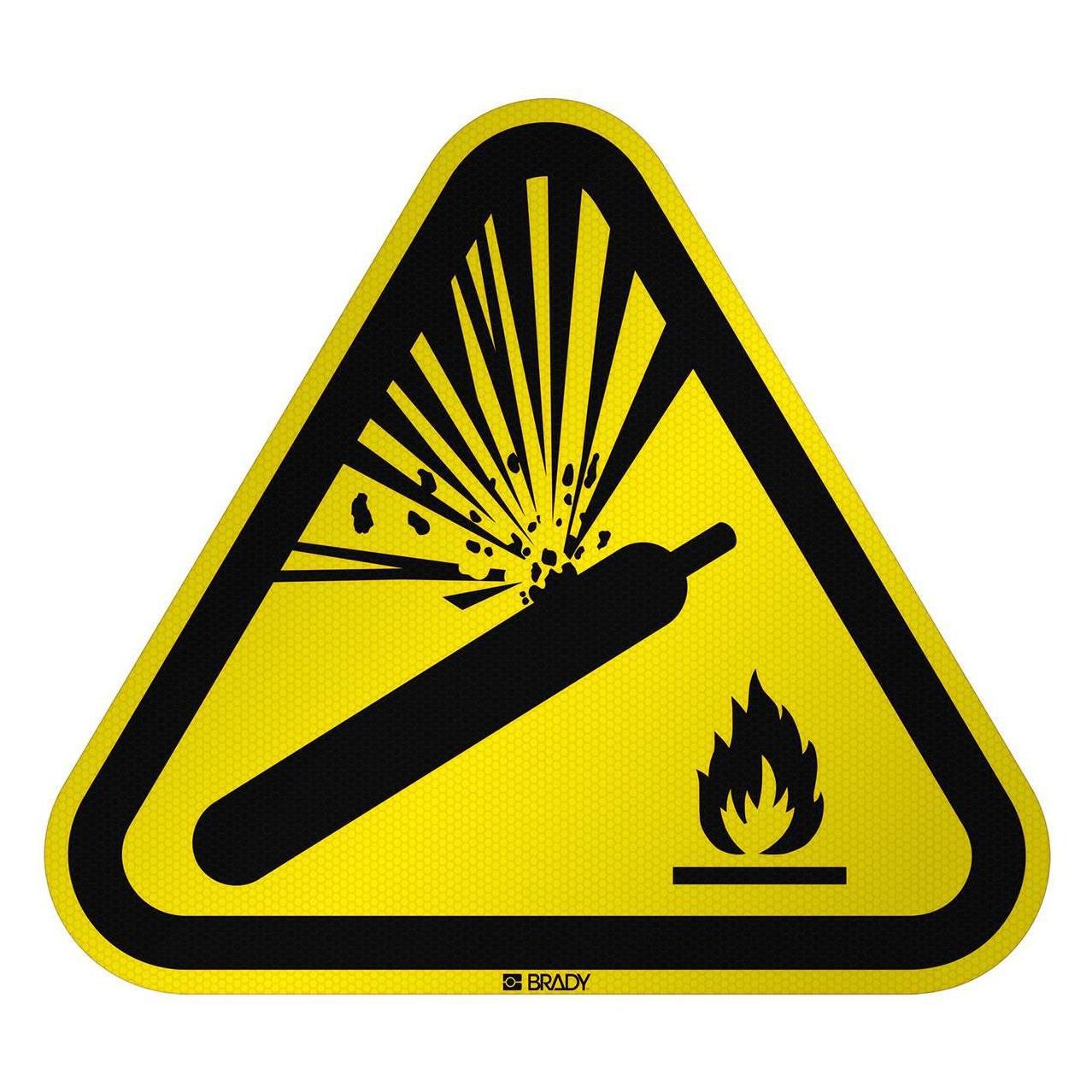 Brady ISO Safety Sign Warning (W/W029/NT/RFL-TRI310-1)