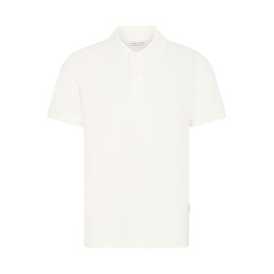 Poloshirt CASUAL FRIDAY "Poloshirt CFSolheim", Herren, Gr. S, weiß (cloud dancer), Obermaterial: 100% Baumwolle CO., normal, Shirts
