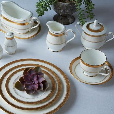 "Noritake Odessa Set of 4 Saucers, 6"""