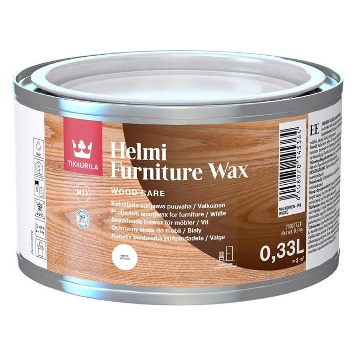 Tikkurila Wax Helmi Furniture Wax, white 0.33L (0.33 l) (54973964)