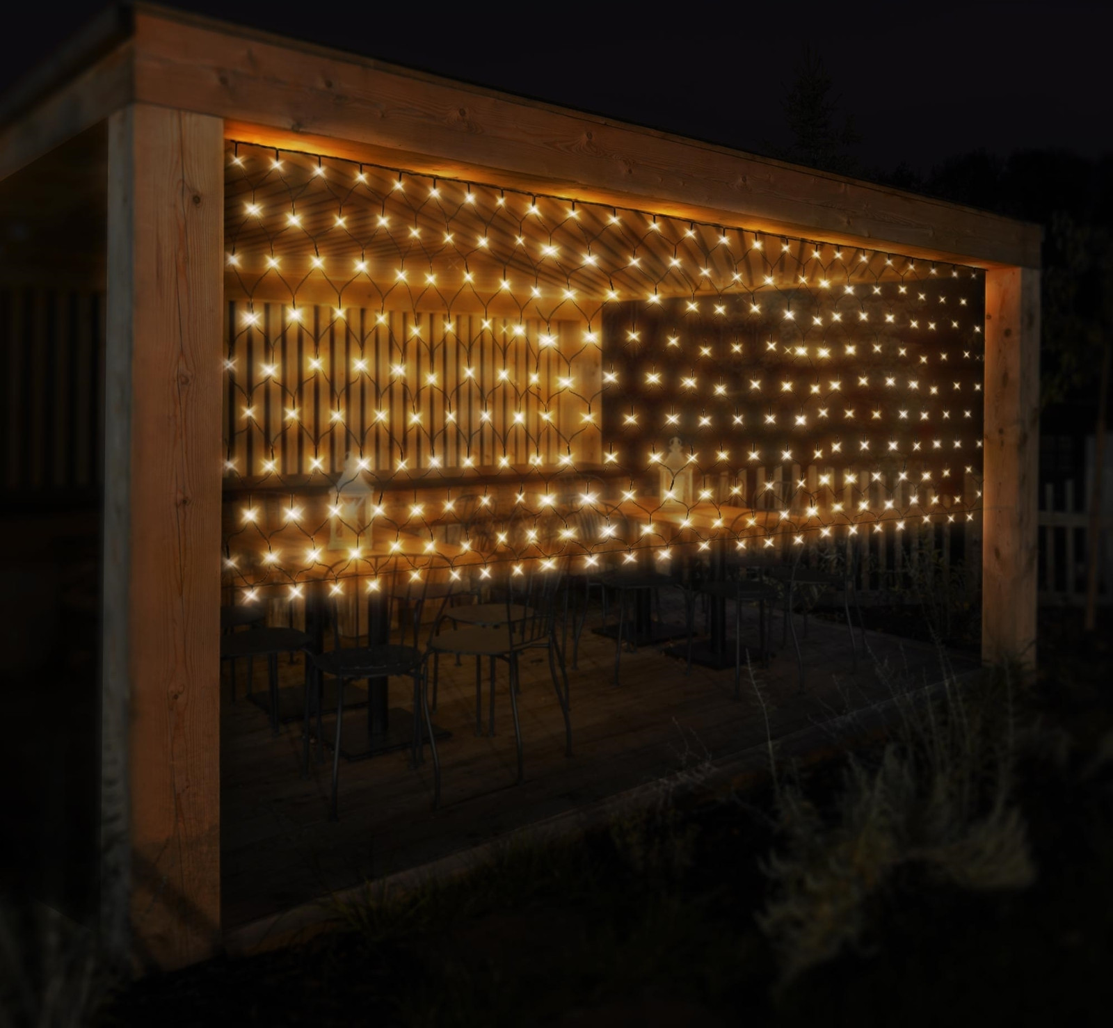 ECD Germany Kerstlichtketting Groen en Wit
