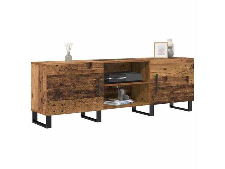 PROMOTION Console TV VENT-FLASH - Banc TV Scandinave - Meuble TV Bois Ancien 150x30x50 cm Bois d'ingénierie 938989
