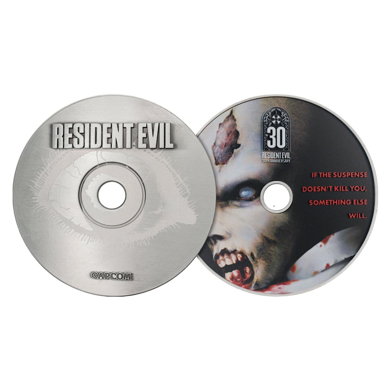 Fanattik Resident Evil réplique CD-ROM 30th Anniversary Limited Edition 11 cm (FNTK-CAP-RE102)