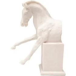 KARE DESIGN Deko-Figur Horse Front 27,5 cm Polyresin Beige