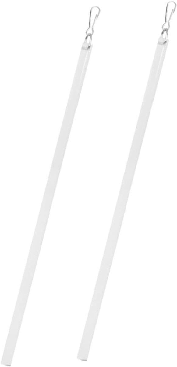 Transparante Gordijnroede Trekstang van Acryl - 34 cm