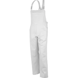 QUALITEX HIGH QUALITY WORKWEAR Latzhose basic weiß Herren: 102