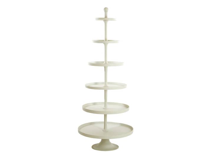 Light & Living Etagère Hokksund 200cm hoog - Crème - Rond