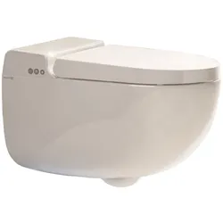 KLUDI-CLEANTRONIC Wandhängendes Dusch-WC komplettes Smart-WC Weiß glänzend 16WCW0143