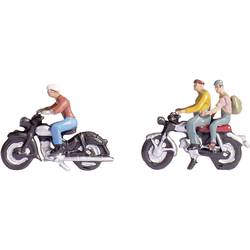 NOCH N Motorradfahrer Bemalt, Stehend 36904