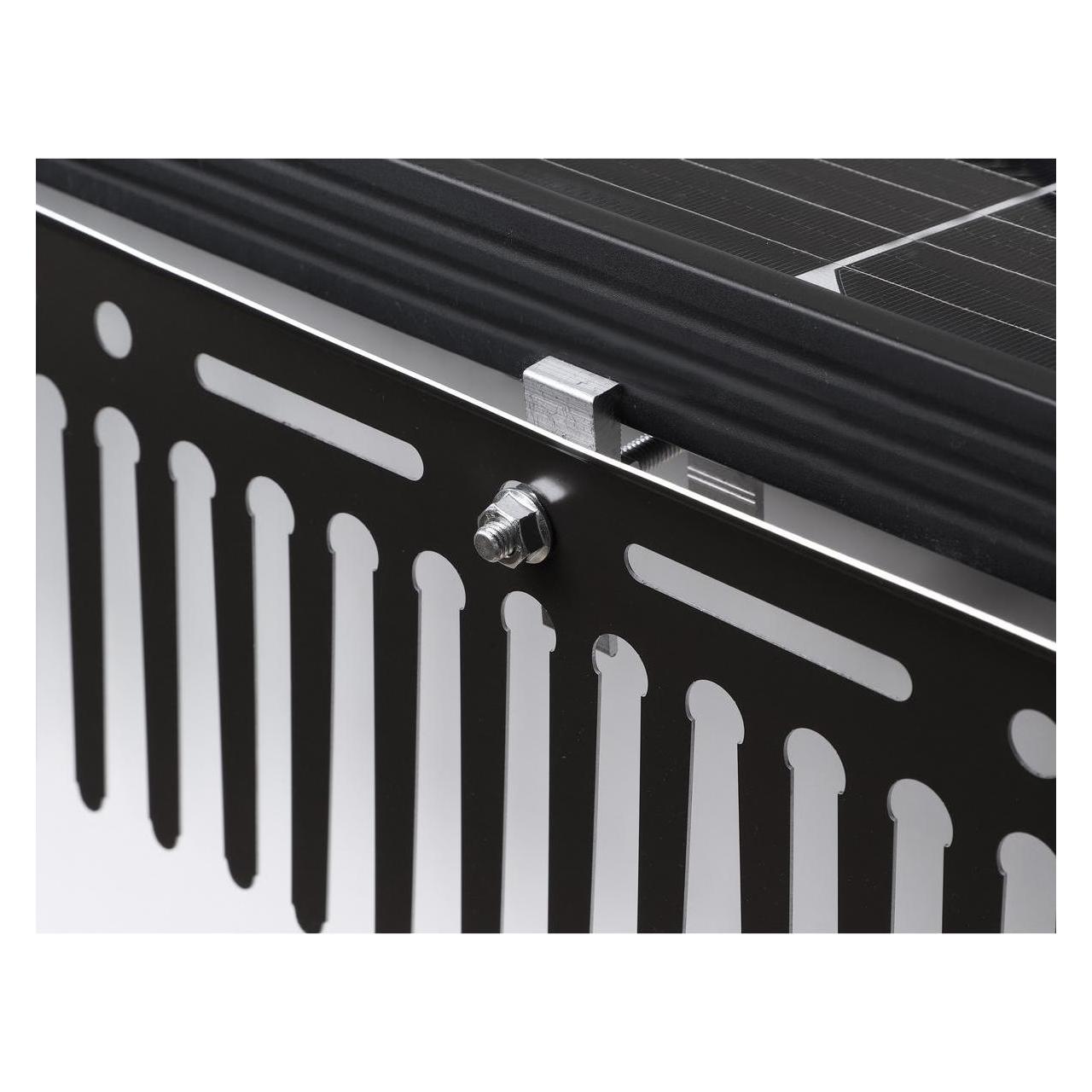 Delock "Klammer für Tierabwehr Barriere / Taubenabwehr für Photovoltaik Solarmodule Aluminium" (90997)
