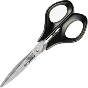 Maped Büroschere Advanced Green, M496110, 17 cm, Universalschere, aus Edelstahl, rostfrei, schwarz