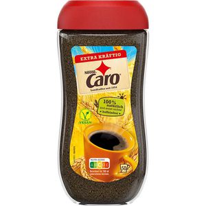 Nestle Getreidekaffee Caro Extra kräftig, Instant, aus 2 verschiedenen Getreidearten, koffeinfrei, 150 g