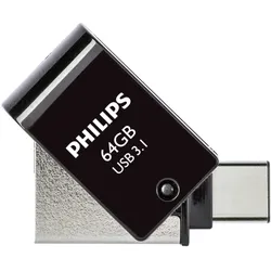 Philips FM64DC152B - USB-Flash-Laufwerk - 64 GB - USB 3.1 / USB-C