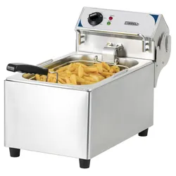 Fritteuse 10L mit Ablasshahn  CFE10B Casselin