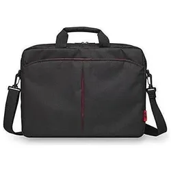 WE Classic sacoche pour ordinateur portable 15,6" Noir et rouge (15.60"), Notebooktasche, Schwarz
