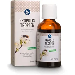 PROPOLIS TROPFEN zur Pflege von Mund- und Rachenraum ALKOHOLFREI 50 ml Lösung zum Einnehmen