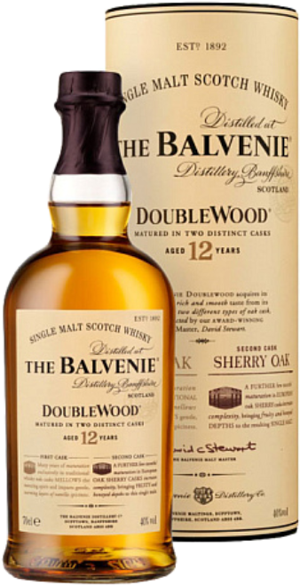 William Grant & Sons Ltd Balvenie DoubleWood 12 Anns Scotch Whisky  Cadeau