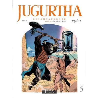 Jugurtha / Dunkle Wut, Gebundene Ausgabe von Jean-Luc Vernal, Finix, 978-3-945270-91-2