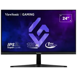 Viewsonic 24" 16:9 (23.8") 1920 x 1080 (1920 x 1080 Pixel, 24"), Monitor, Schwarz