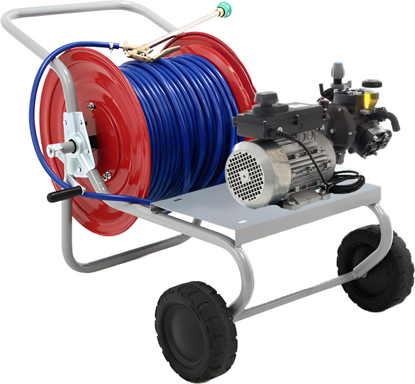 AgriEuro TOP-LINE Kit motopompe électrique de pulvérisation sur chariot - COMET APS 41