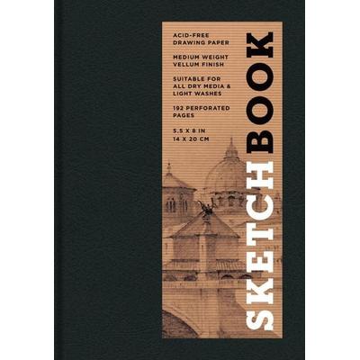 Sketchbook 5.5 X 8 Black Hardcover Mixed Media Sketchbook for Drawing, Gebundene Ausgabe von Union Square & Co, Union Square & Co., 978-1-4549-0928-6