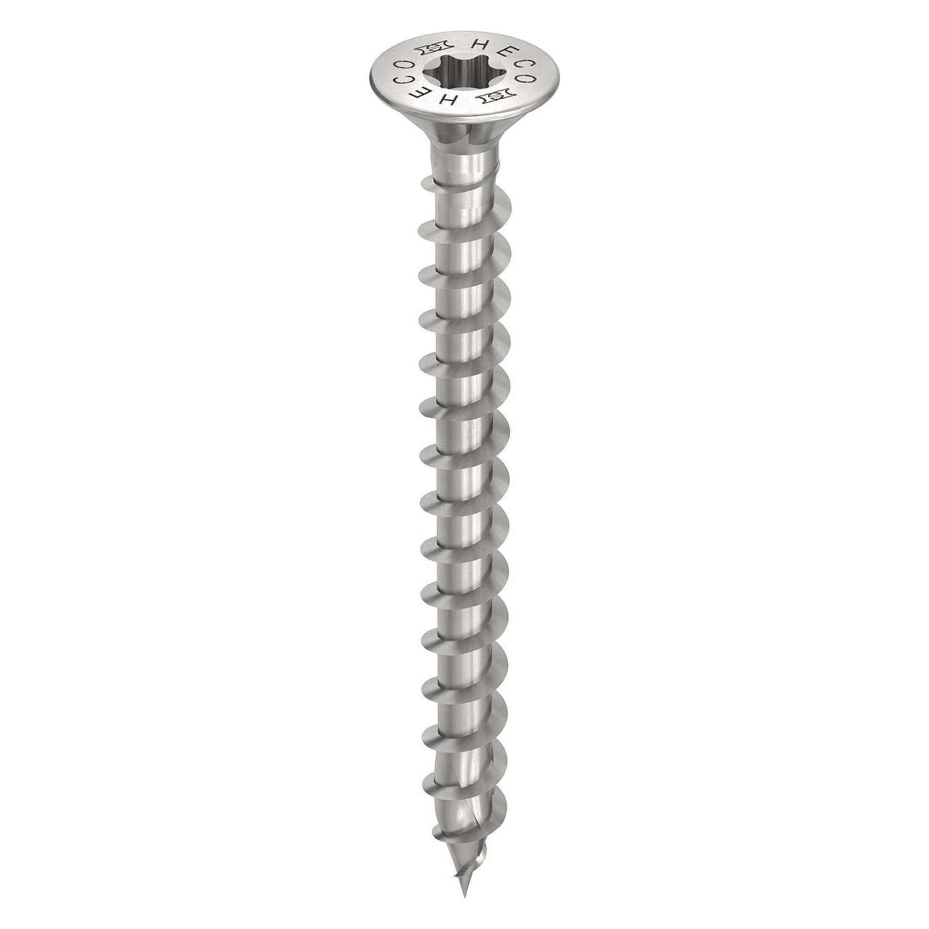Heco TOPIX-plus A2 4,5 x 45, Senkkopf, HECO-Drive, VVG (200 Schrauben pro Stück) (79681821)