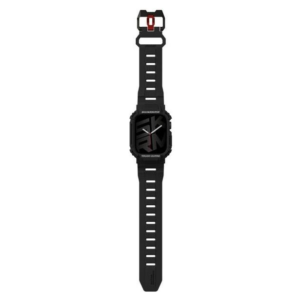 Skinarma Band+Case Mecha 2in1 Apple Watch 45/44mm black (Plastic, Silikon, TPU) (SK-WS-MECHA-BLK45)