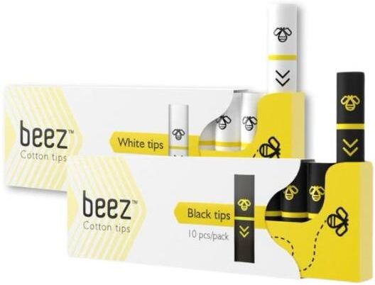 Beez Vapor Filtri Beez Soft Tip Cotone Usa E Getta - 10 Pezzi