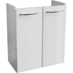 Fackelmann MILANO Waschtischunterschrank 52x61x27,5 Weiß 2T, 84333 84333