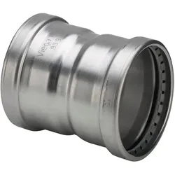 Viega, Rohrverbindungstechnik, GmbH & Co.KG Muffe Sanpress Inox XL Edelstahl mit SC-Contur 108,0mm
