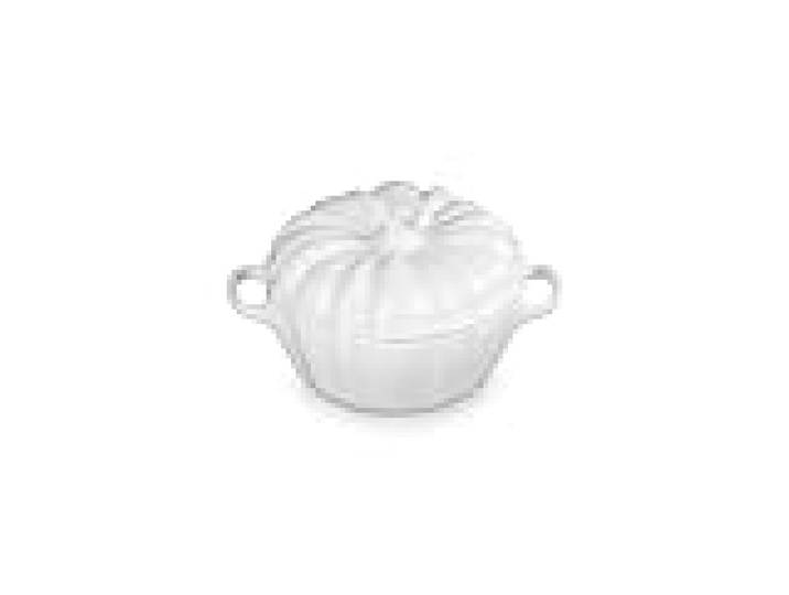 Le Creuset Petite cocotte citrouille en grès Blanc 340 g