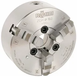 ELMAG RÖHM-Dreibacken Drehfutter DM 250, DIN 55029 Stahlkörper, Camlock - 88950