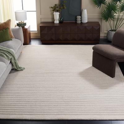 SAFAVIEH Handmade Ebony Sawako Wool Rug