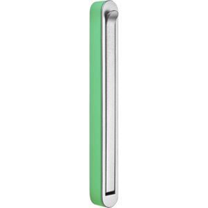 SO-TECH Garderobenhaken Harz, 120804, chrom matt / türkis, Einzelhaken aus Metall, klappbar