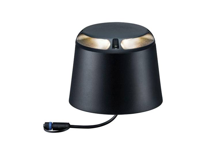 Paulmann Led-Aussenleuchte Plug \u0026 Shine, Anthrazit, Metall, rund, 15.5 cm, Lampen & Leuchten, Außenbeleuchtung, Außenleuchten