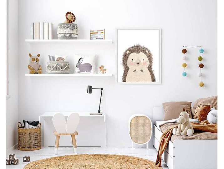 Tableau déco Little Urchin 43 x 53cm Multicolore
