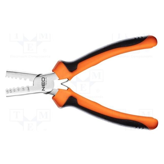 Neo Tools Crimping pliers 0.25-2.5 mm2, 140 mm (01-532) (140 mm) (01-532)