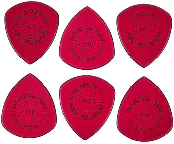 Dunlop Flow Standard Pick Set 1.14 mm Rot