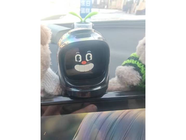 Robot de voiture, animal électronique, jouet intelligent, décoration de voiture, cadeau d'anniversaire