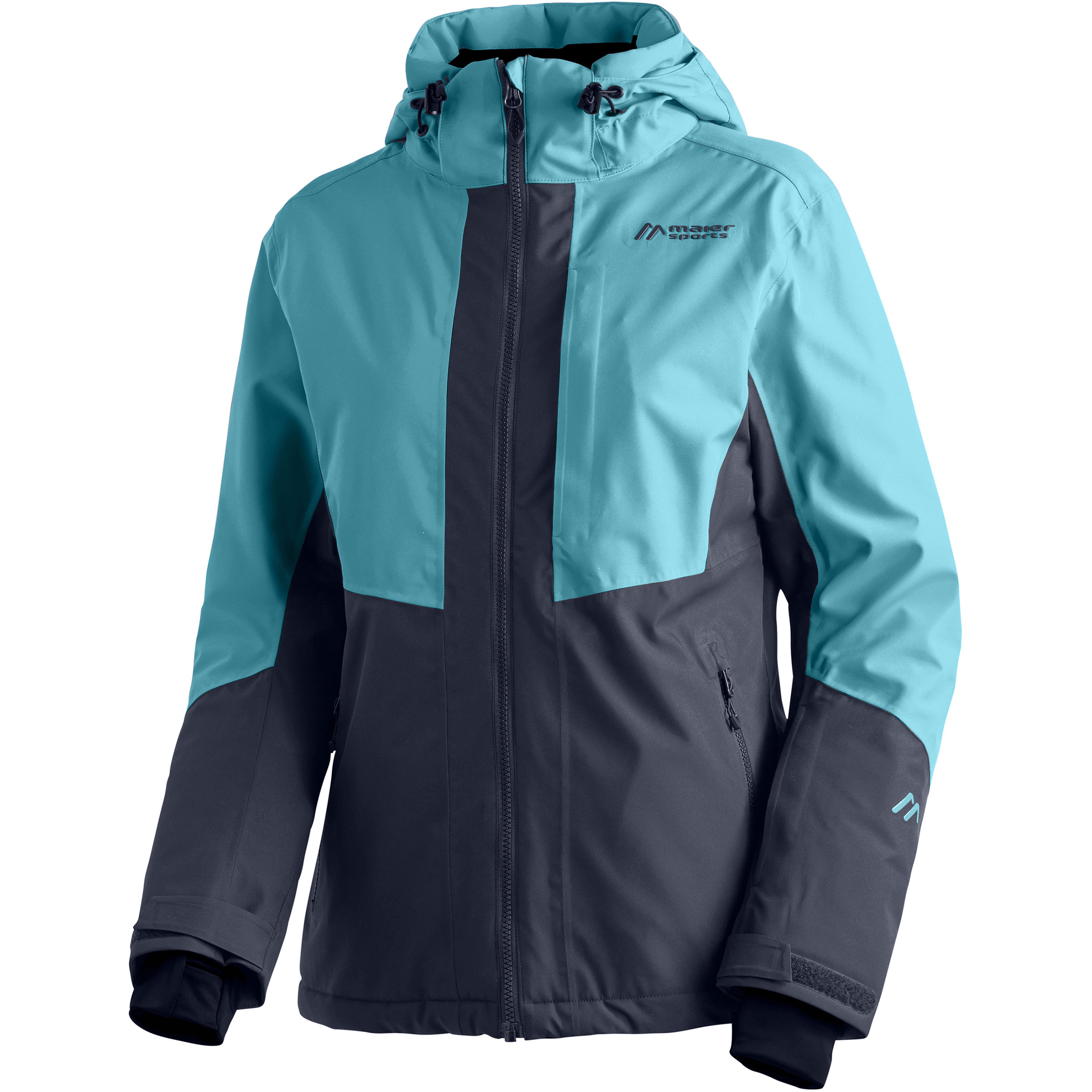 Maier Sports Campigna Damen Isolationsjacke blau Größe XL Skifahren Isolierend Wasserabweisend