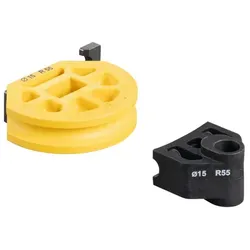 Biegesegment +Gleitstück ø15 R55